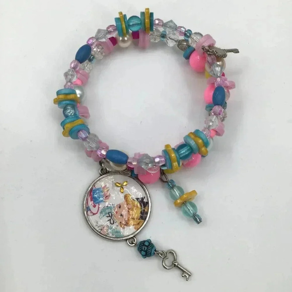 Handmade Charm Wrap Bracelets Kawaii Pop Art Lolita Retro Pastel Goth Kandy ddlg - Picture 10 of 10